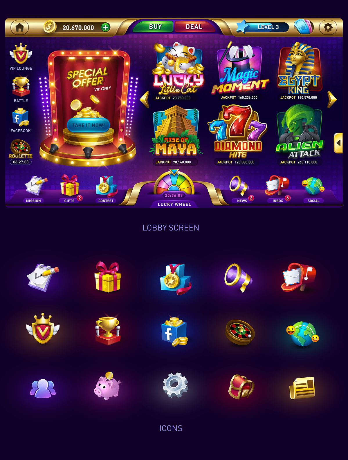 Jackpot Slot Casino game